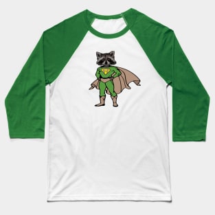 Super Raccoon Baseball T-Shirt